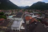 Archiv Foto Webcam Karwendel Mittenwald - Kirche 17:00