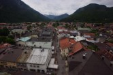 Archiv Foto Webcam Karwendel Mittenwald - Kirche 09:00