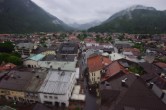 Archiv Foto Webcam Karwendel Mittenwald - Kirche 13:00