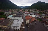 Archiv Foto Webcam Karwendel Mittenwald - Kirche 15:00