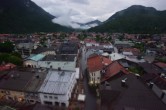 Archiv Foto Webcam Karwendel Mittenwald - Kirche 19:00