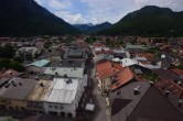 Archiv Foto Webcam Karwendel Mittenwald - Kirche 09:00