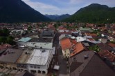 Archiv Foto Webcam Karwendel Mittenwald - Kirche 07:00