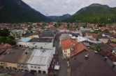 Archiv Foto Webcam Karwendel Mittenwald - Kirche 06:00