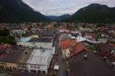 Archiv Foto Webcam Karwendel Mittenwald - Kirche 07:00