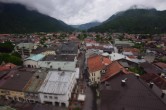 Archiv Foto Webcam Karwendel Mittenwald - Kirche 15:00