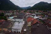 Archiv Foto Webcam Karwendel Mittenwald - Kirche 19:00