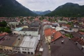 Archiv Foto Webcam Karwendel Mittenwald - Kirche 06:00