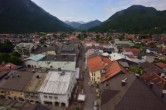 Archiv Foto Webcam Karwendel Mittenwald - Kirche 07:00