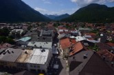Archiv Foto Webcam Karwendel Mittenwald - Kirche 09:00