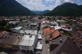 Archiv Foto Webcam Karwendel Mittenwald - Kirche 11:00