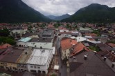Archiv Foto Webcam Karwendel Mittenwald - Kirche 11:00
