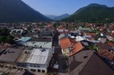 Archiv Foto Webcam Karwendel Mittenwald - Kirche 07:00