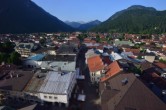 Archiv Foto Webcam Karwendel Mittenwald - Kirche 06:00
