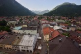 Archiv Foto Webcam Karwendel Mittenwald - Kirche 07:00