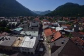 Archiv Foto Webcam Karwendel Mittenwald - Kirche 09:00