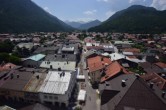 Archiv Foto Webcam Karwendel Mittenwald - Kirche 11:00