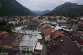 Archiv Foto Webcam Karwendel Mittenwald - Kirche 13:00