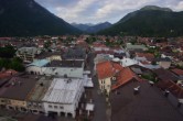 Archiv Foto Webcam Karwendel Mittenwald - Kirche 06:00