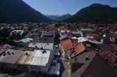 Archiv Foto Webcam Karwendel Mittenwald - Kirche 09:00
