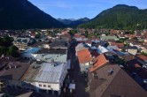 Archiv Foto Webcam Karwendel Mittenwald - Kirche 06:00