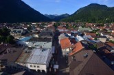 Archiv Foto Webcam Karwendel Mittenwald - Kirche 07:00