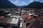 Archiv Foto Webcam Karwendel Mittenwald - Kirche 11:00