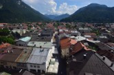 Archiv Foto Webcam Karwendel Mittenwald - Kirche 15:00