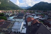 Archiv Foto Webcam Karwendel Mittenwald - Kirche 17:00