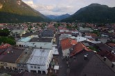 Archiv Foto Webcam Karwendel Mittenwald - Kirche 19:00