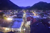 Archiv Foto Webcam Karwendel Mittenwald - Kirche 03:00