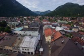Archiv Foto Webcam Karwendel Mittenwald - Kirche 06:00