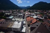 Archiv Foto Webcam Karwendel Mittenwald - Kirche 11:00