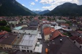 Archiv Foto Webcam Karwendel Mittenwald - Kirche 13:00