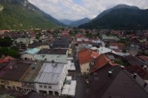 Archiv Foto Webcam Karwendel Mittenwald - Kirche 17:00