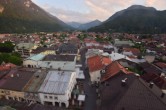 Archiv Foto Webcam Karwendel Mittenwald - Kirche 19:00