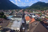 Archiv Foto Webcam Karwendel Mittenwald - Kirche 07:00