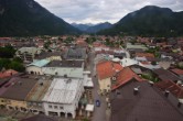 Archiv Foto Webcam Karwendel Mittenwald - Kirche 06:00