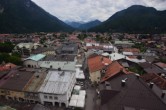 Archiv Foto Webcam Karwendel Mittenwald - Kirche 13:00