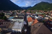Archiv Foto Webcam Karwendel Mittenwald - Kirche 06:00