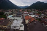 Archiv Foto Webcam Karwendel Mittenwald - Kirche 11:00