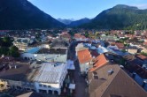 Archiv Foto Webcam Karwendel Mittenwald - Kirche 06:00