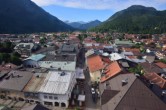 Archiv Foto Webcam Karwendel Mittenwald - Kirche 07:00