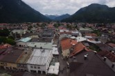 Archiv Foto Webcam Karwendel Mittenwald - Kirche 13:00