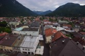 Archiv Foto Webcam Karwendel Mittenwald - Kirche 17:00