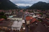 Archiv Foto Webcam Karwendel Mittenwald - Kirche 19:00