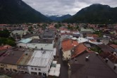 Archiv Foto Webcam Karwendel Mittenwald - Kirche 09:00