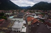 Archiv Foto Webcam Karwendel Mittenwald - Kirche 17:00