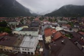 Archiv Foto Webcam Karwendel Mittenwald - Kirche 15:00