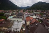 Archiv Foto Webcam Karwendel Mittenwald - Kirche 17:00